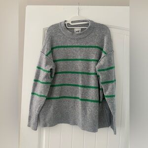 Aerie Gray Knit Sweater
